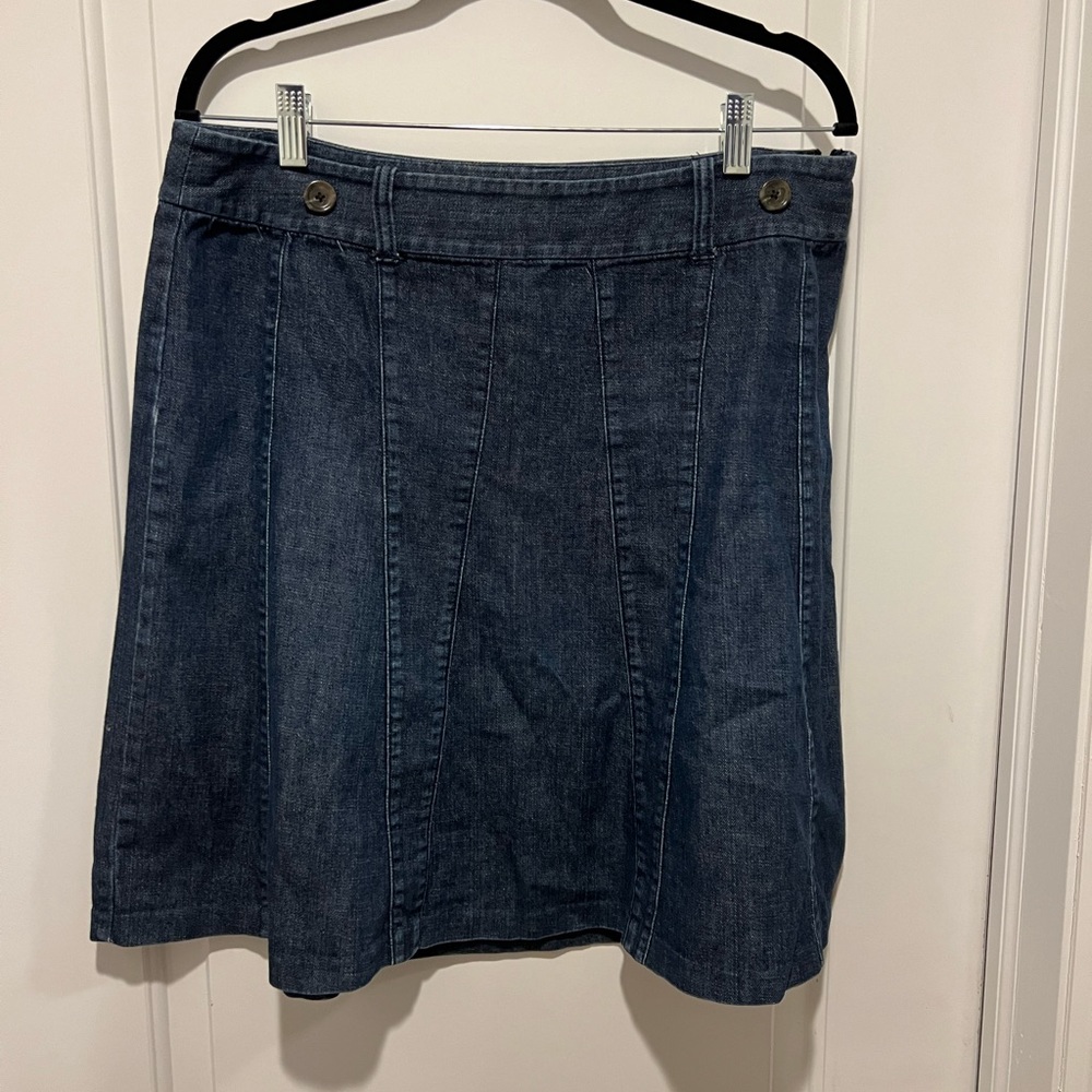 Ann Taylor denim skirt